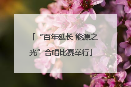 “百年延长 能源之光”合唱比赛举行