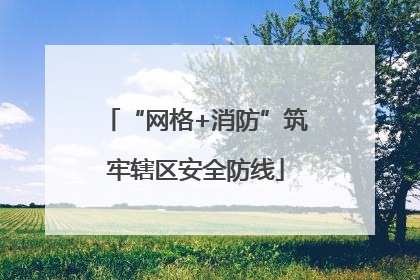 “网格+消防”筑牢辖区安全防线