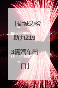 盐城边检助力2193辆汽车出口