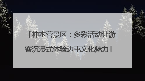 神木营景区：多彩活动让游客沉浸式体验边屯文化魅力