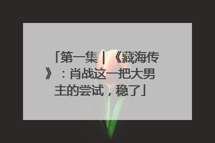 第一集｜《藏海传》：肖战这一把大男主的尝试，稳了