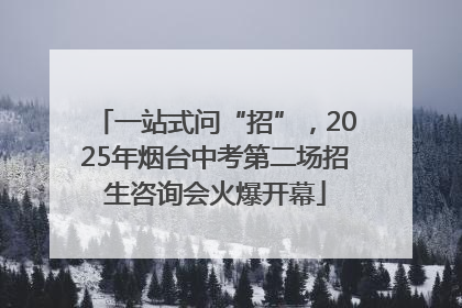 一站式问“招”，2025年烟台中考第二场招生咨询会火爆开幕