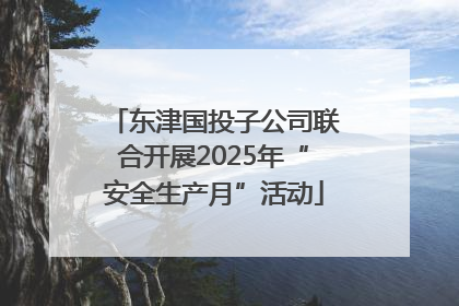 东津国投子公司联合开展2025年“安全生产月”活动