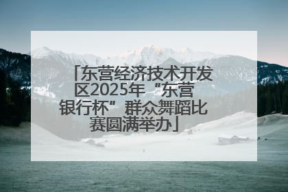 东营经济技术开发区2025年“东营银行杯”群众舞蹈比赛圆满举办