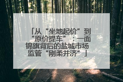 从“坐地起价”到“原价提车”：一面锦旗背后的盐城市场监管“刚柔并济”