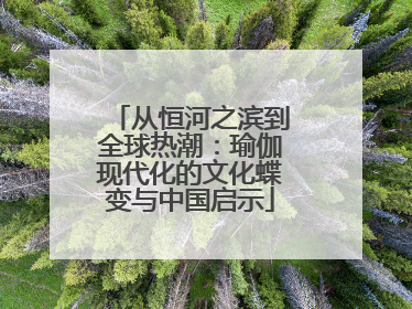 从恒河之滨到全球热潮：瑜伽现代化的文化蝶变与中国启示