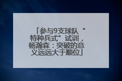 参与9支球队“特种兵式”试训，杨瀚森：突破的意义远远大于顺位