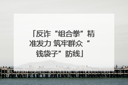 反诈“组合拳”精准发力 筑牢群众“钱袋子”防线