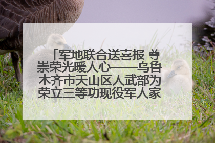 军地联合送喜报 尊崇荣光暖人心——乌鲁木齐市天山区人武部为荣立三等功现役军人家庭送立功喜报