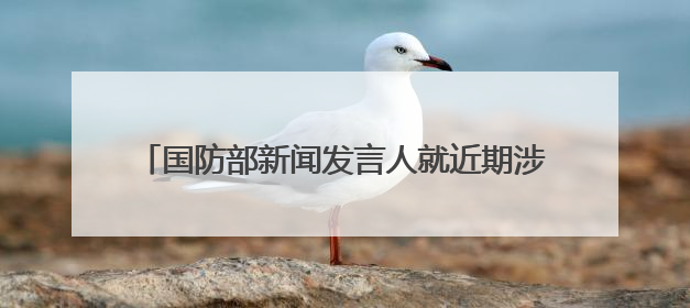 国防部新闻发言人就近期涉军问题发布消息并答记者问