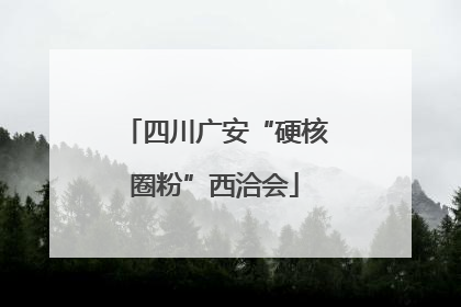 四川广安“硬核圈粉”西洽会