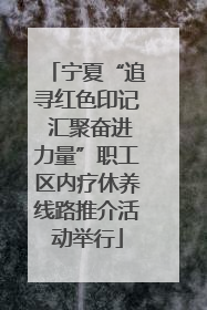 宁夏“追寻红色印记 汇聚奋进力量”职工区内疗休养线路推介活动举行