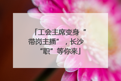 工会主席变身“带岗主播”，长沙“职”等你来