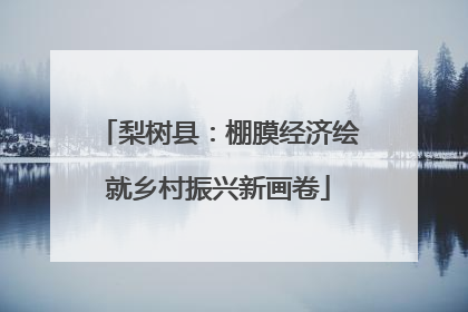 梨树县：棚膜经济绘就乡村振兴新画卷