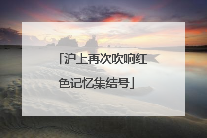 沪上再次吹响红色记忆集结号