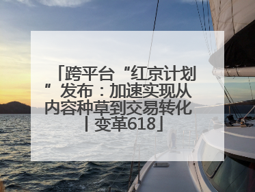 跨平台“红京计划”发布：加速实现从内容种草到交易转化丨变革618
