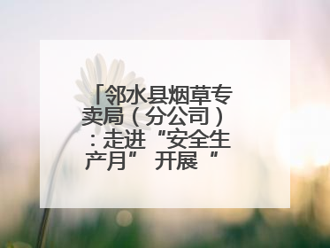邻水县烟草专卖局（分公司）：走进“安全生产月” 开展“安全大练兵”
