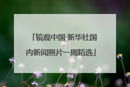 镜观中国·新华社国内新闻照片一周精选