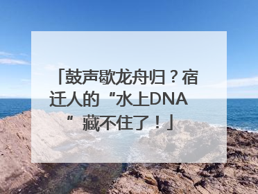 鼓声歇龙舟归？宿迁人的“水上DNA”藏不住了！