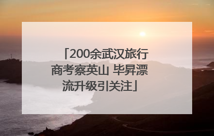 200余武汉旅行商考察英山 毕昇漂流升级引关注
