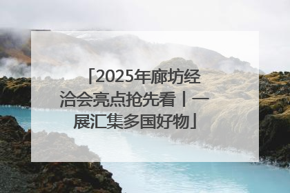 2025年廊坊经洽会亮点抢先看丨一展汇集多国好物