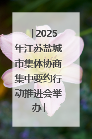 2025年江苏盐城市集体协商集中要约行动推进会举办