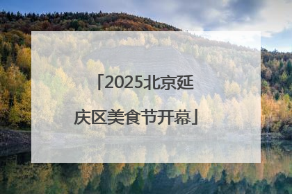 2025北京延庆区美食节开幕