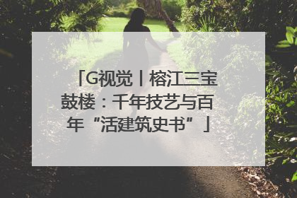 G视觉丨榕江三宝鼓楼：千年技艺与百年“活建筑史书”