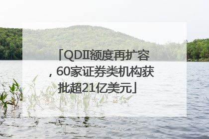 QDII额度再扩容，60家证券类机构获批超21亿美元