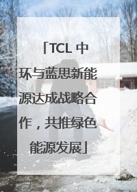 TCL 中环与蓝思新能源达成战略合作，共推绿色能源发展